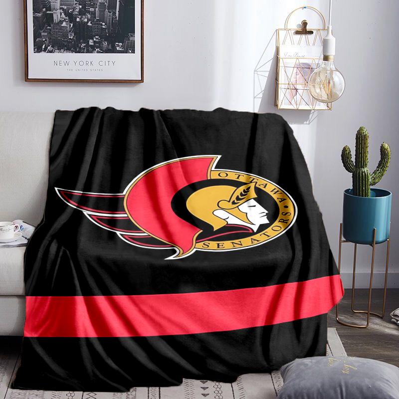 Senators Heritage Throws Blanket Flannel Blankets Plush for Couch Bed Gifts for Men Women Travel picnic blanket Christmas fan gifts