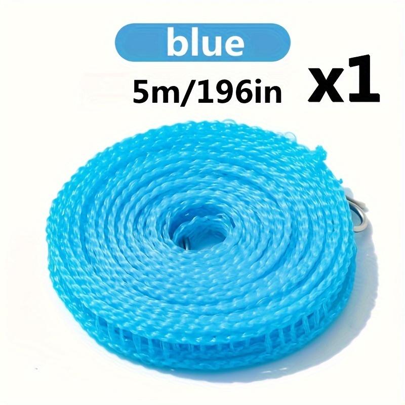 1 шт. утолщенная веревка для белья, улучшенная портативная утолщенная веревка для белья, противоскользящая ветрозащитная подвесная веревка, веревка для сушки одежды