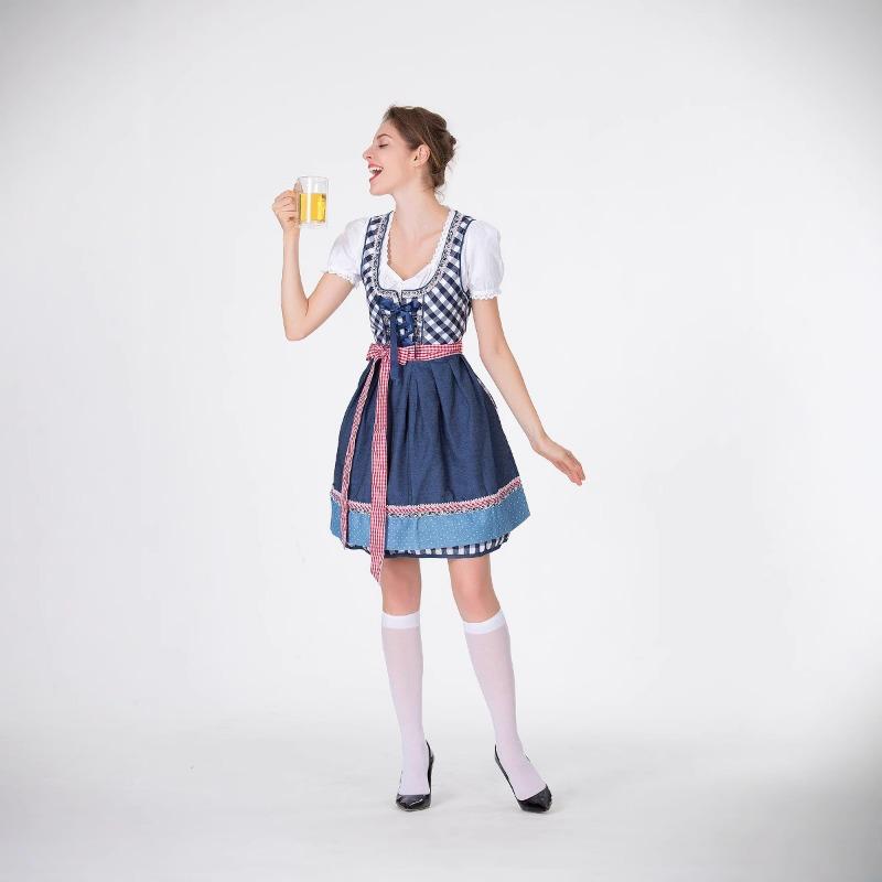 Oktoberfest Bavarian Traditional Beer Dress, Dress, Winery, Maid, Maid Costume