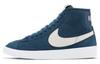 Nike Кроссовки Blazer Mid Vintage замшевые сине-белые женские AV9376-403