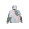 Nike Tie-Dye Letter Print Hooded Sweatshirt Men Tops Pink Blue DV3791-663