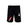 OFF WHITE Осень/Зима 20 Повседневные шорты Мужские Черные Умеренные OMCI006F20FLE0021001