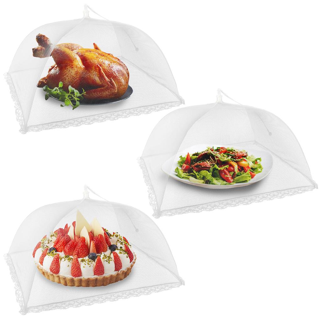 Heckermann Mosquito Net Food Cover 48x48cm