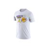 Мужская баскетбольная футболка Dri-Fit NBA Los Angeles Lakers с принтом, белая DA6629-100