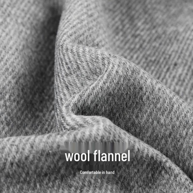 SEPTWOLVES Men's Wool Blend Warm Overcoat