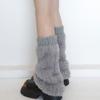 Плюшевые Пушистые Гетры Пушистые Зимние Топперы для Сапог Y2K Носки без Стопы Женские