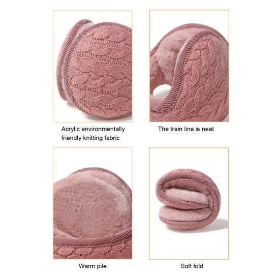 Зимние наушники с дополнительным теплом, складные, портативные, противоскользящие, защищают от холодного ветра, утеплители для ушей