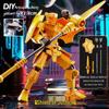 Трансформируемая фигурка Lucky Warrior с многосуставным движением