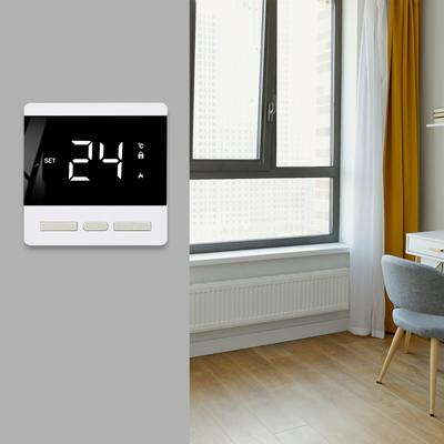 220В±20% 50Гц МАКС. 25А 44 светодиодный экран Ручной режим клавиш для термостата напольного отопления с внешним датчиком 3 м