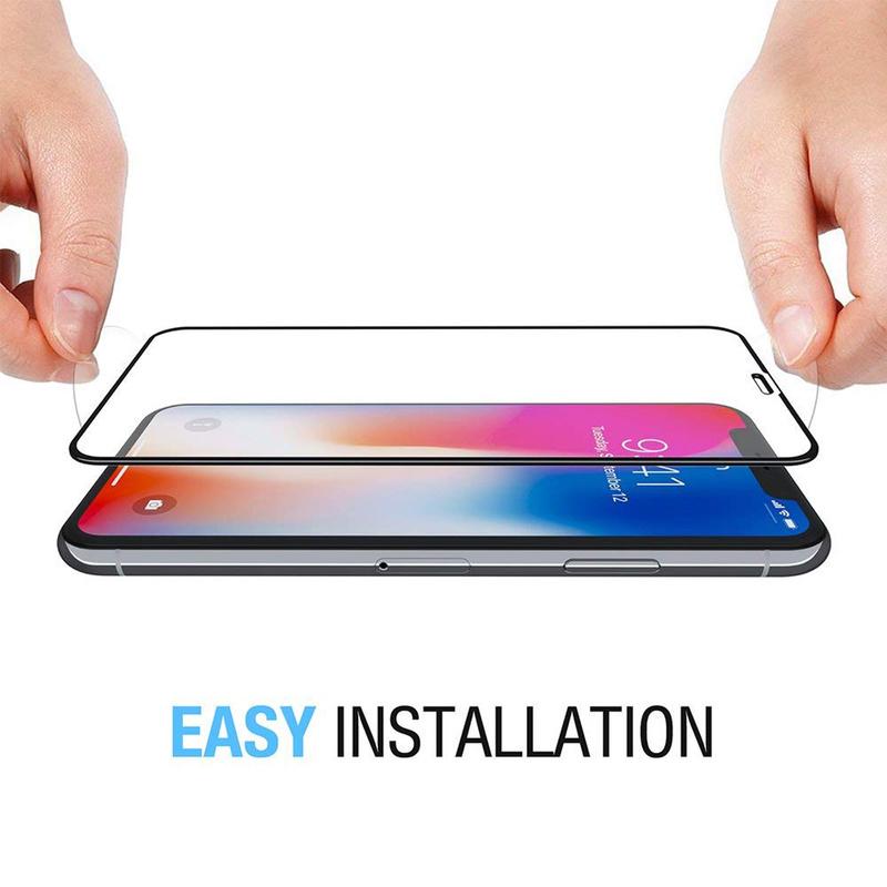 Для iPhone XR 3D Закаленное Стекло с Полным Покрытием Защитная Пленка для Экрана Защитник от Царапин