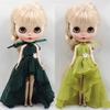 Mini Dolls Princess Dresses Fashion Elegant Chiffon Clothes for Azone19 Ob24 Dolls For Blythe Dolls
