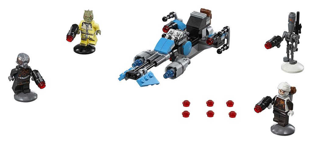 LEGO Star Wars Building Kit Bounty Hunter Speeder Bike Battle Pack 75167