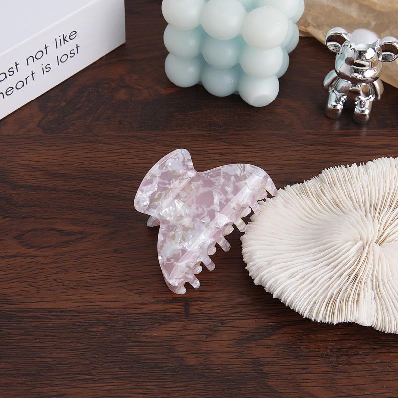 Высококачественная французская имитация ацетата заколка для волос «Маленький монстр» - Элегантная маленькая заколка-акула для женской прически