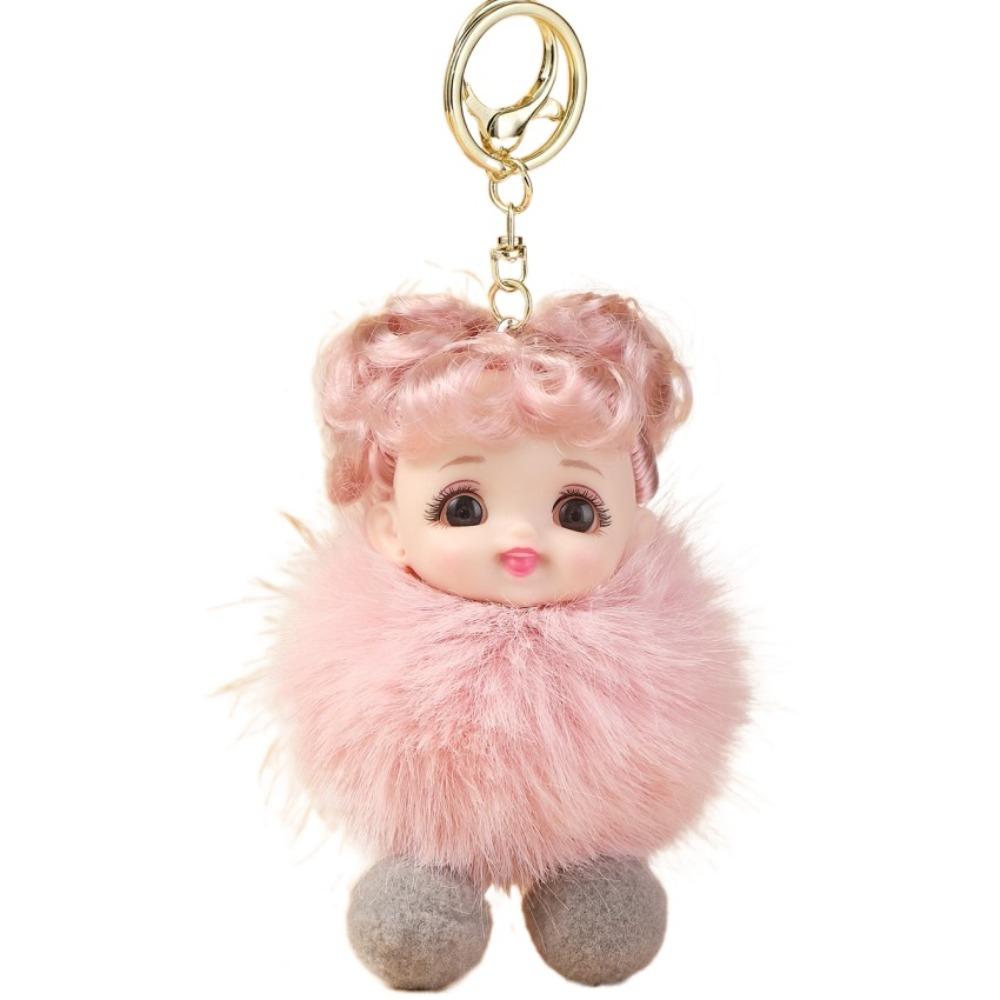 Кукла-младенец, плюшевые куклы, подвеска, мягкий брелок для ключей от машины, пушистый брелок для куклы, декор для рюкзака