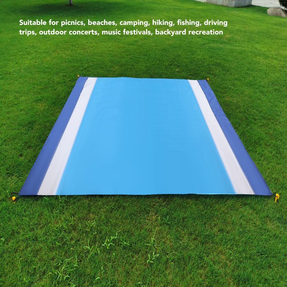 Ripstop Beach Blanket Polyester Camping Mat Quick Dry Picnic Mat Picnic Outings