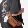 New New Balance Fabric Fanny Pack Regular Unisex Brown LAB42409KH