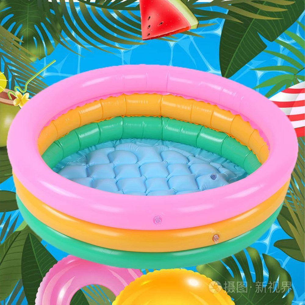 Надувной бассейн из ПВХ 60 см Игровая ванна для воды Портативный детский бассейн для детей