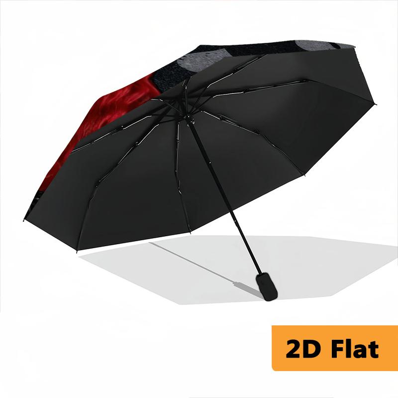 1pc Descendants umbrella Portable 8-rib structure suitable for all seasons, home, travel, outdoor umbrella