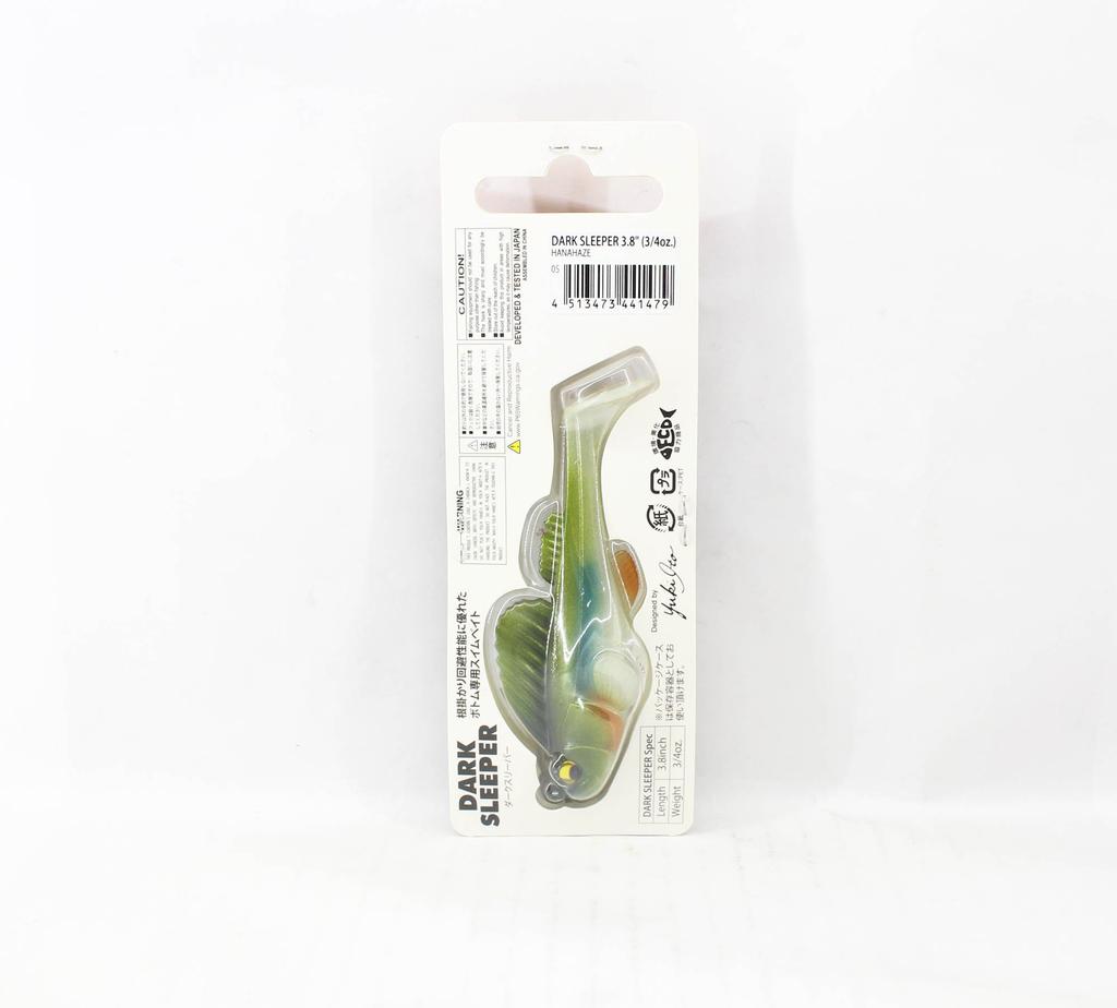 Megabass Мягкая приманка Dark Sleeper 3,8 дюйма 3/4 унции Hanahaze (1479)