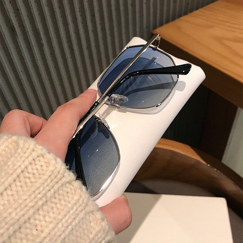 Солнцезащитные очки высокого класса в европейском и американском стиле, Женские летние многоугольные солнцезащитные очки с защитой от УФ-лучей, Модные очки