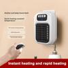 Электрический обогреватель, небольшой бытовой обогреватель с широким углом воздушного потока, быстрый нагрев, портативный настенный