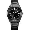 Коллекция Eco-Drive Солнечные Радиоуправляемые Наручные Часы AS1085-61E 3 Стрелки Водонепроницаемость 5 ATM Мужские Черные