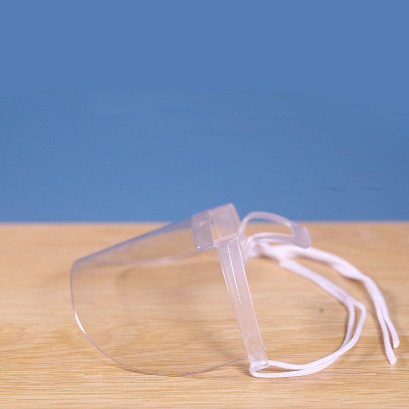 1 шт. / 5 шт. Прозрачные маски постоянные противотуманные кейтеринг еда повар отеля официант пластиковые кухонные маски для ресторана кухонные инструменты