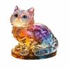 Handmade 2D Cat Sculpture Acrylic 2D Miniature Cat Ornament 2D Cat Ornament  Bedroom Decoration