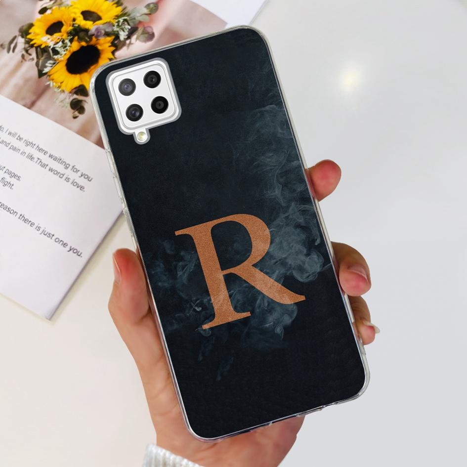 Case For Samsung A22 5G Case SM-A226B Soft Clear Silicone Cute Letters Phone Case For Samsung Galaxy A22 4G A22S 5G Cases Bumper