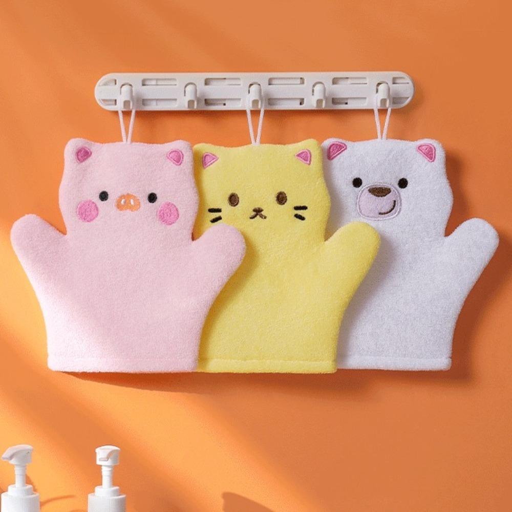 Body Skin Cleaner Bath Gloves Dead Skin Remover Body Clean Sponge Baby Bath Sponge Kids