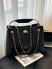Women's Large Capacity Autumn/Winter Chain Shoulder Crossbody Tote - Versatile for Work and Casual Use