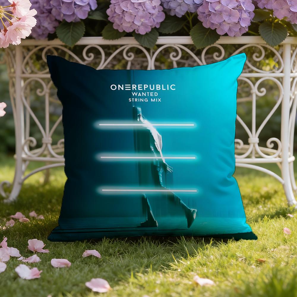 Band O-OneRepublicS Cushion Cover Home & Car Dual-Scene Pillow Cover: Reversible for Premium Comfort
