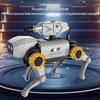 Робо-собака на пульте управления DIY Сборная игрушка Модель робота RC Электрическая игрушка Для детей Мальчиков Научно-образовательный подарок