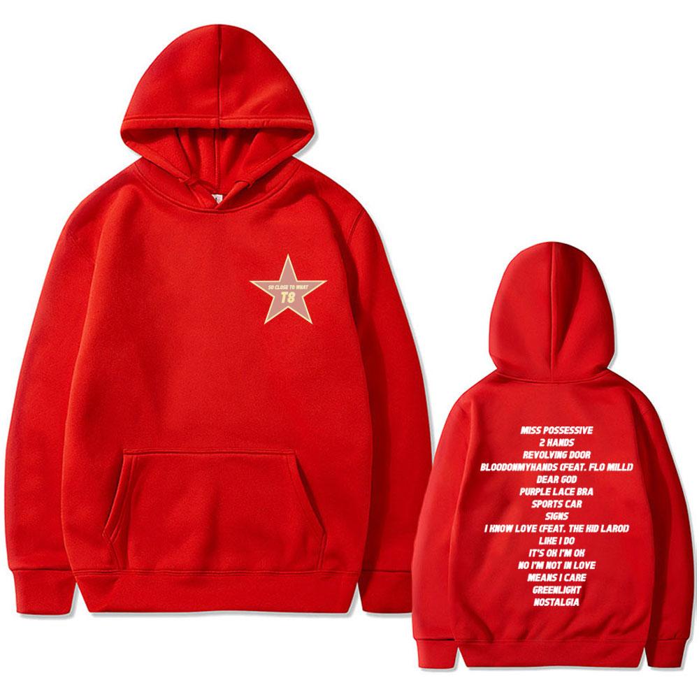 Tate Mcrae Album So Close To What Miss Possessive 2025 World Tour Hoodie Men Women Fashion Retro Oversized Sweatshirt Streetwear