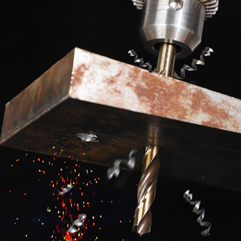 M43 Cobalt Containing Fried Dough Twists Drill High Speed Steel Straight Shank Stainless Steel Fried Dough Twists Drill