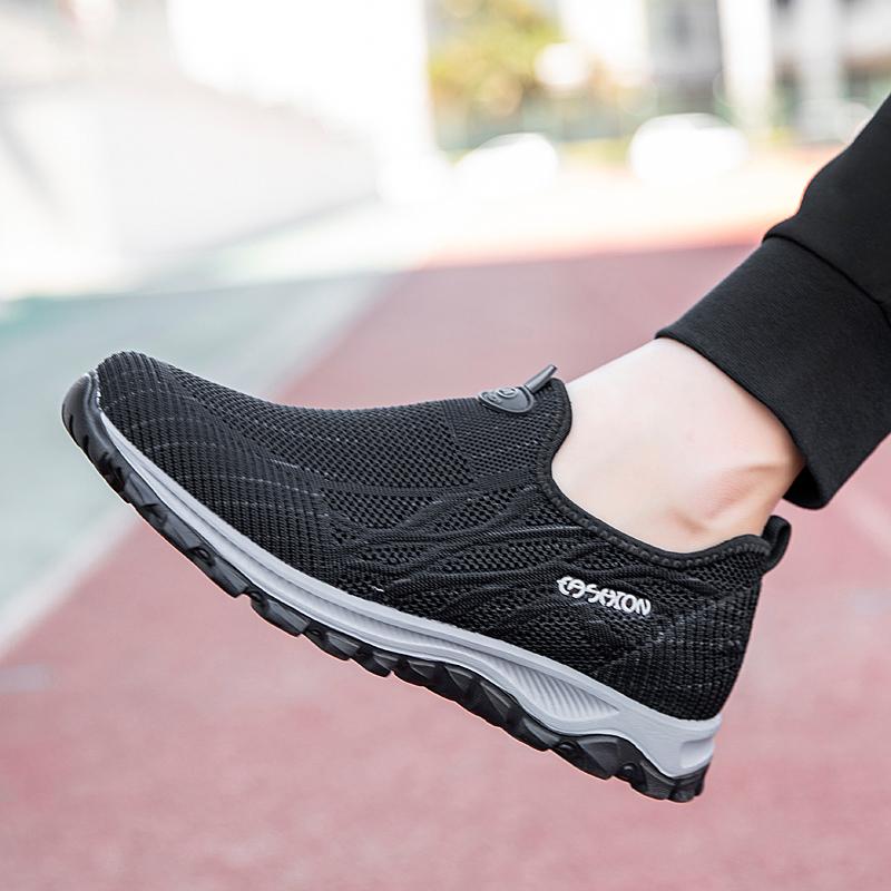 Pink Large Women's Summer Shoes Casual Sports Men's Breathable Walking Loafers Mesh Sneakers Non-Slip Comfortable Driving Shoes