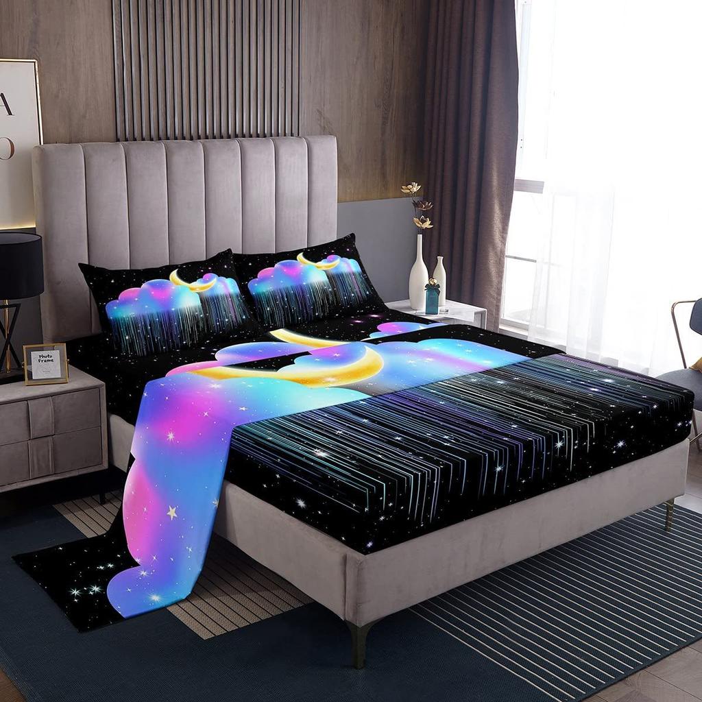 Цвет морского дна коралловый узор шапка на кровать комплект постельного белья из четырех предметов комплект постельного белья для спальни общежития