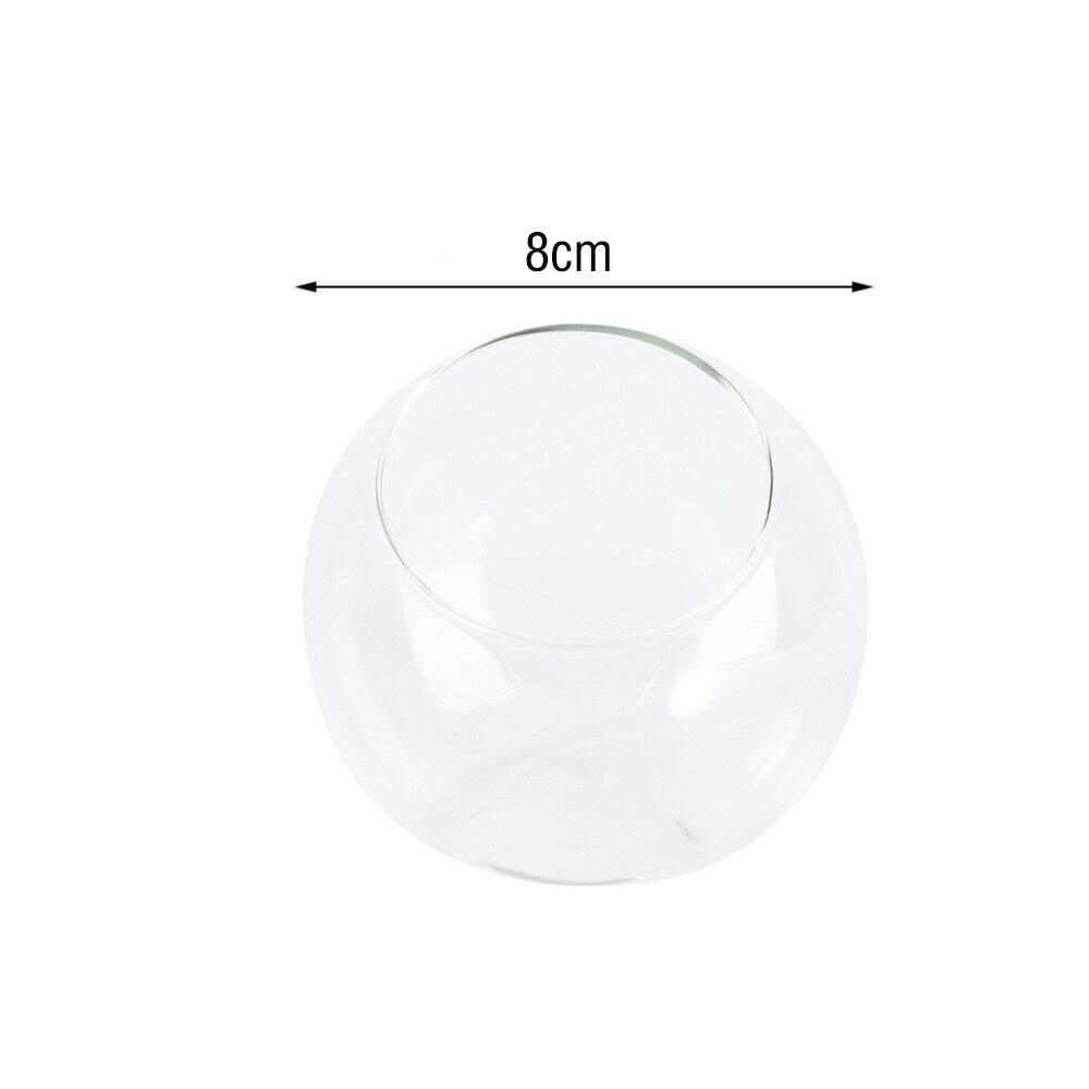 1pcs Micro Landscape Glass Vase Succulent Plant Terrarium Container Flower Pots