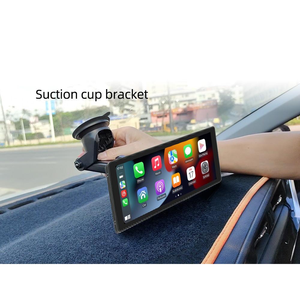 10.26 Inch 2024 Model B5303R-Portable Car MP5 Multi-function Navigation Carplay Car Music Built-in Audio Camera Driving Recorder