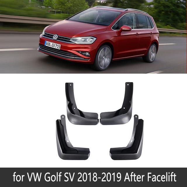 Для VW Volkswagen Golf Sportsvan SV 2014 2015 2016 2017 2018 брызговики брызговики на крыло перегородка всплеск