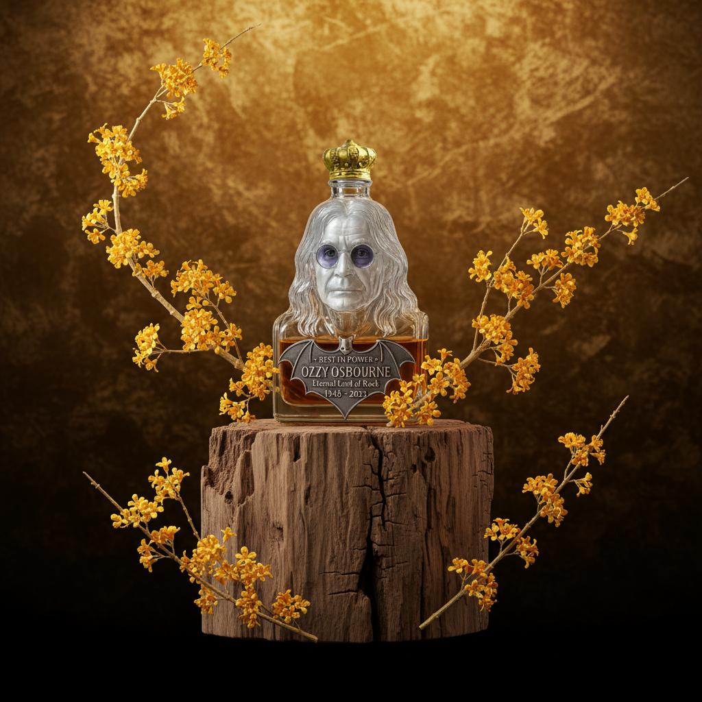 Бутылка-декантер виски Ozzy Osbourne 'Back to the Beginning' Коллекционная Декор для дома Памятная винная бутылка Ручная работа от New Jie