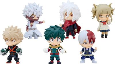 Good Smile Company Нендороид Сюрприз Моя геройская академия Герои Злодеи Арка Пластиковые Фигурки Коробка из 6 шт против. Предварительно окрашенный, нестандартный масштаб