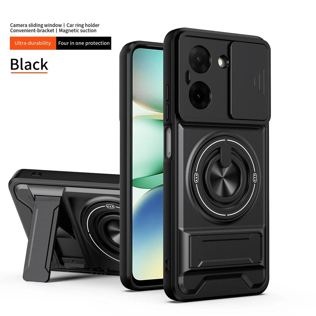 Прочный чехол-броня из ПК+ТПУ для Xiaomi Poco X8 Pro Max X7 F8 Ultra F7 M8 M7 Pro Слайдер для камеры Защитная крышка с амортизацией