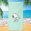 Snoopy Absorbent Printed Beach Towel 2-Piece Set