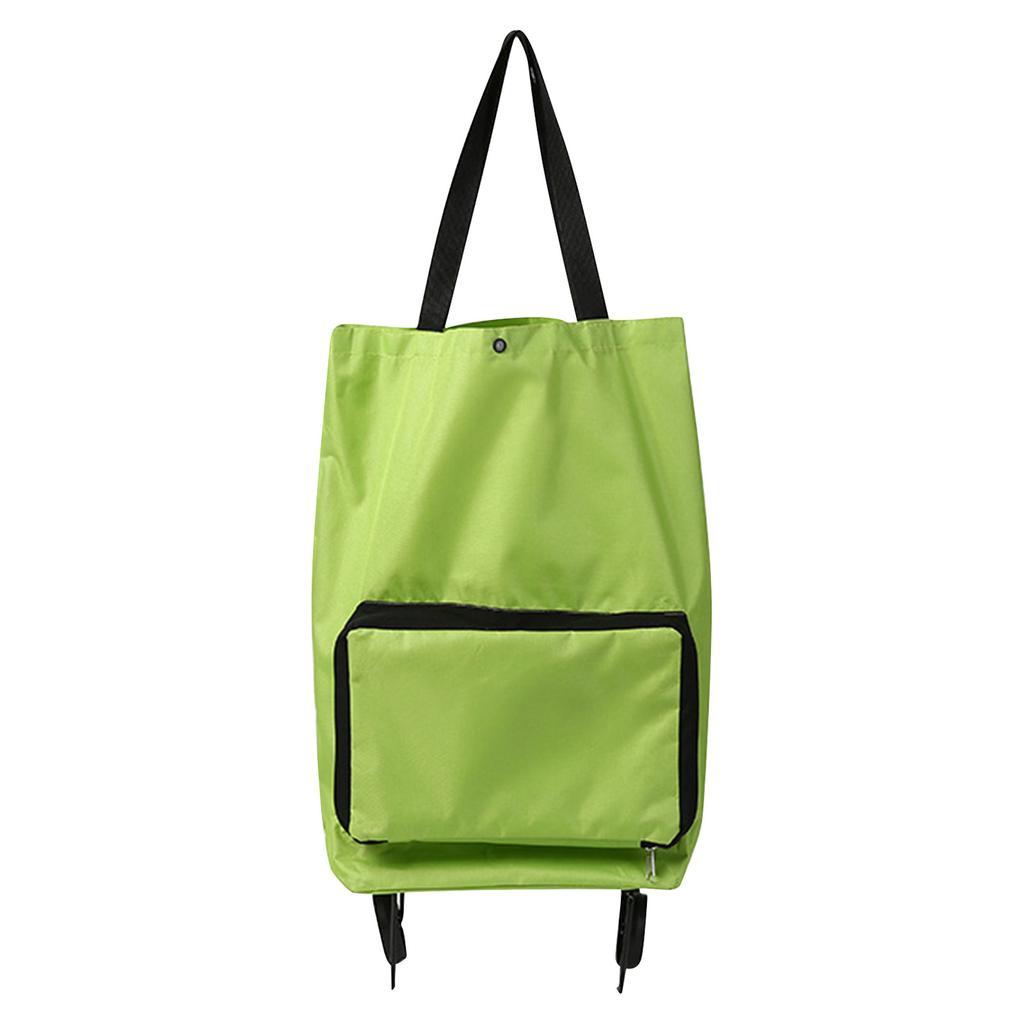 Складные сумки на тележке, сумка для покупок на тележке с колесами, складная тележка для покупок 2 в 1 для домашнего супермаркета, прочная сумка