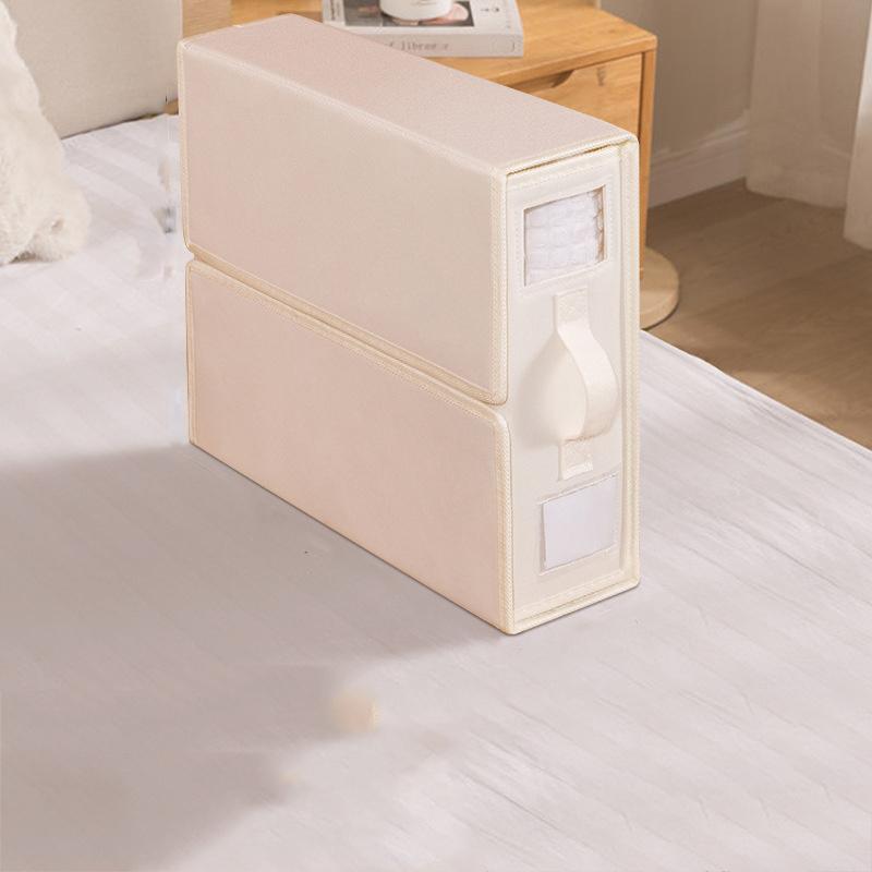 Коричневый/бежевый/черный/серый 1 шт. Складной ящик для хранения простыней, штор и одеял с ручкой и молнией, вместительный органайзер для хранения простыней.