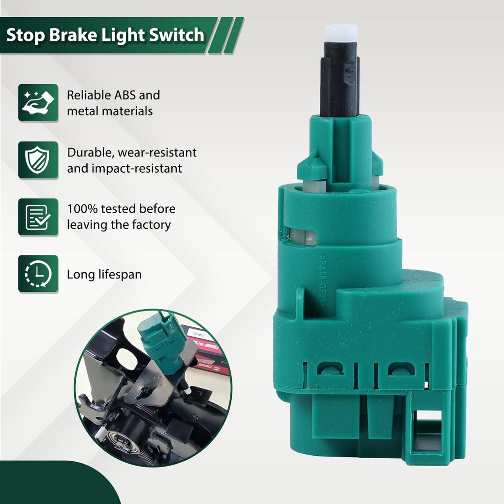 Автомобильный 4-контактный выключатель стоп-сигнала для VW Golf 4 MK4 Sharan Bora A3 S3 TT SEAT LEON TOLEDO ALHAMBRA SKODA OCTAVIA 1C0945511A