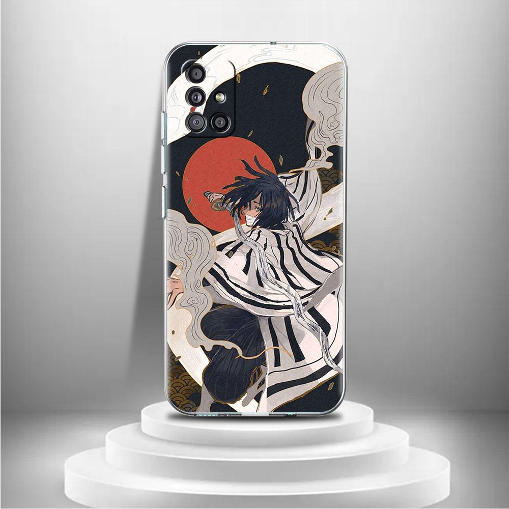 Чехол Demon Slayer Zenitsu Kaigaku для Samsung Galaxy A52 A32 A12 A71 A21s A22 A51 A50 A23 A31 A50 A41 A72, мягкий чехол для телефона
