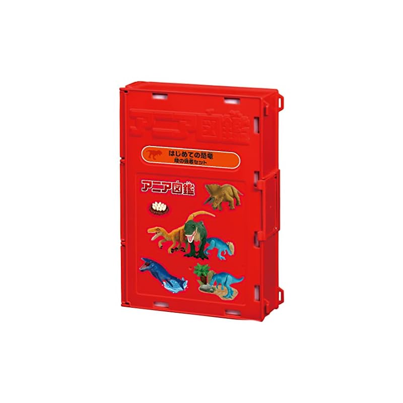 Takara Tomy Ania Энциклопедия Ania Первые Динозавры Набор Land Masters Животное Динозавр Игрушка Для детей от 3 лет