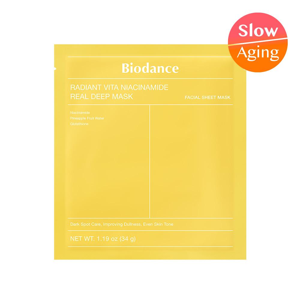 3-Hour Pack Biodance Real Deep Mask 7 Sheets (Collagen, Seranol, Vita, Sea Kelp)
